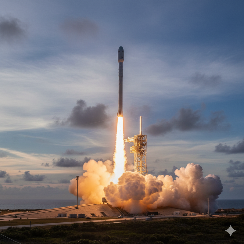 SpaceX Falcon 9 Successfully Launches International Satellite to Monitor Rising Sea Levels in 2025
