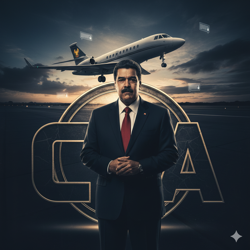 The Sky-High Betrayal: Inside the CIA’s Foiled Plot to Snare Maduro Mid-Flight